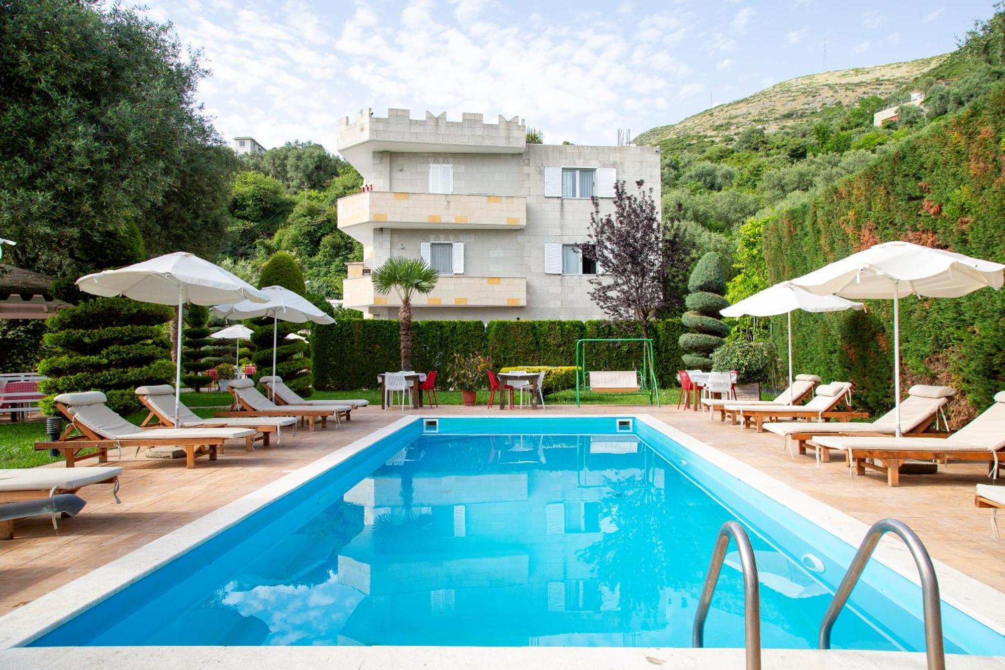Vila Florika Hotel Borsh Exterior photo